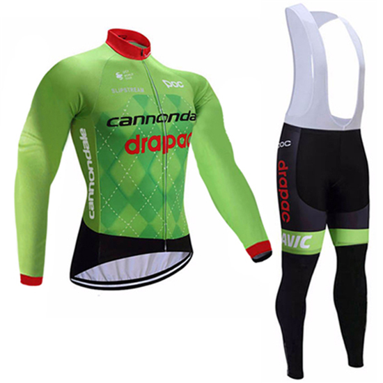 Abbigliamento Ciclismo Dimension Data 2017 verde e nero